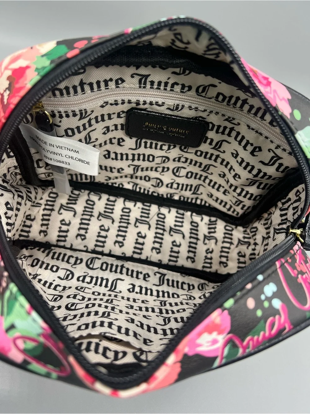 Juicy couture camera crossbody purse